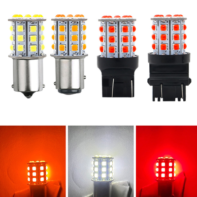長持ちする 白色 LED ターンシグナル 自動車用 12V アルミ合金体 白色 黄色 赤 3030 33SMD