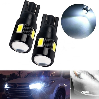 購入 T10 5630 6つのSMD Nonpolarityによって導かれた車の側光の球根はLEDの球根DC 12Vを変更した online manufacture
