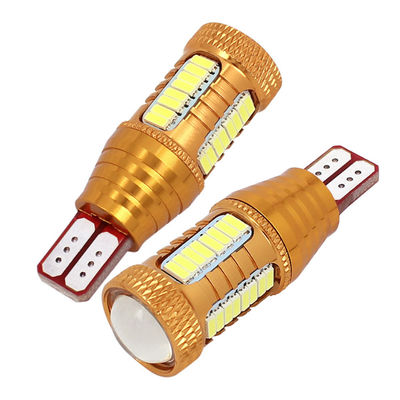 購入 12v 4014 32smdクリー族のT10内部の軽いCanbus自動車LED電球白い逆ブレーキ ライト online manufacture