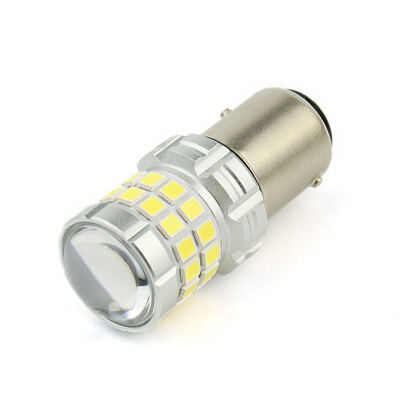 購入 高品質のG13LED電球 1157BAY15D P21/5W 3030チップ 750LM銅PCBとトップレンズ 12V 24V 車のブレーキ信号逆向 online manufacture