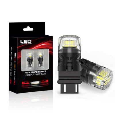 購入 高電力BRS LED電球 3157 3057 4157K 3047K P27/5W PCレンズ 2835チップ 700LM 12V 自動車ブレーキバックテールシグナルライト online manufacture