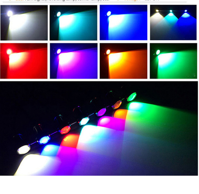 高い発電12vのオートバイLEDのヘッドライト23MM-4014レンズのハイライト イーグル・アイはライトを導いた