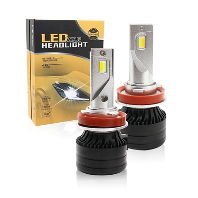 車の頭部ライトLED H11 Three-color LEDヘッドライトの自動車ヘッドライトのfoglight 12-36V Aによって変更されるランプ