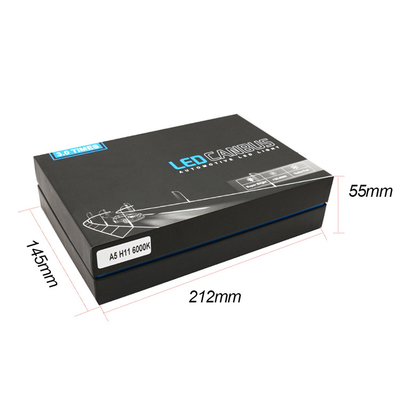 高い発電のFocos自動車LEDの回転信号18000Lm 80W H7 H4