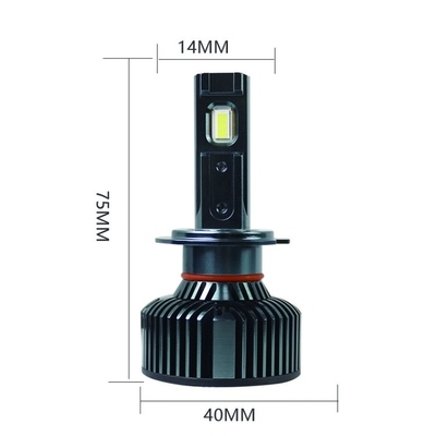 ODM F5ファロ自動車LEDのヘッドライトH7ランプ12vはヘッドライトを導いた
