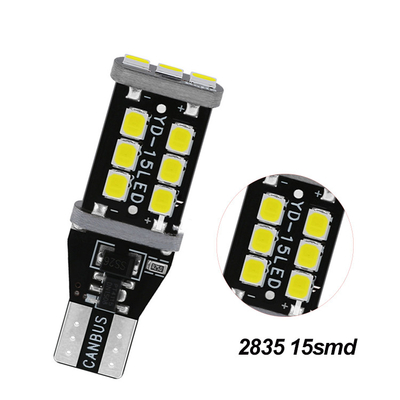 自動車LEDのヘッドライト2835が軽いT15車を停止するW6W WY16W 15 SMDはライトを導いた