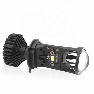 Y6小型H4 Bi LED車のヘッドライトの球根の自動照明装置プロジェクター レンズ