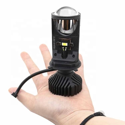 Y6小型H4 Bi LED車のヘッドライトの球根の自動照明装置プロジェクター レンズ