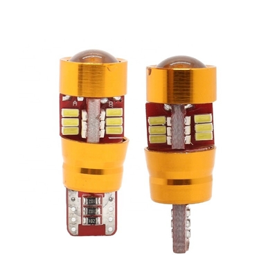 12V Canbus T10 3014駐車の予備ライトを読むトラックのドームのための27SMD車の電球LED