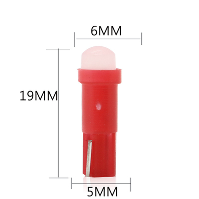 12vは車T5の穂軸1SMD 3Dのための表示燈を赤く/緑/黄色/青/白いLED導いた