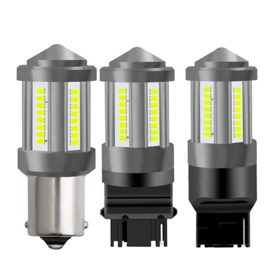 7440のLEDブレーキ回転信号ライト1156 BA15S BAY15S 2016 40SMD間違い無しDrl 12ボルト目覚し時計