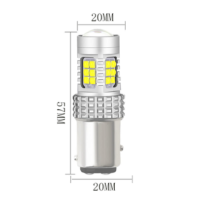 注文30SMD LEDブレーキ回転信号ライト3030逆転のヘッドライト