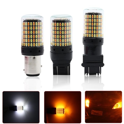 車の回転信号ライト12v普遍的な導かれたフォグランプ30wを逆転させる168smd