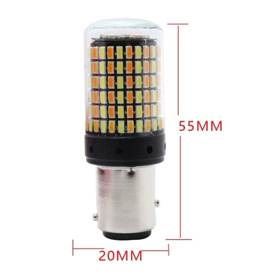 車の回転信号ライト12v普遍的な導かれたフォグランプ30wを逆転させる168smd