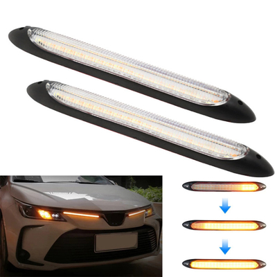 2色順次に適用範囲が広い車のヘッドライトLEDの管ストリップDRLの昼間に動くこと