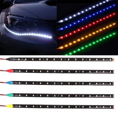 30cm車のヘッドライトLEDの管ストリップ3528パッチの緊急の警報灯