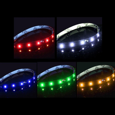30cm車のヘッドライトLEDの管ストリップ3528パッチの緊急の警報灯
