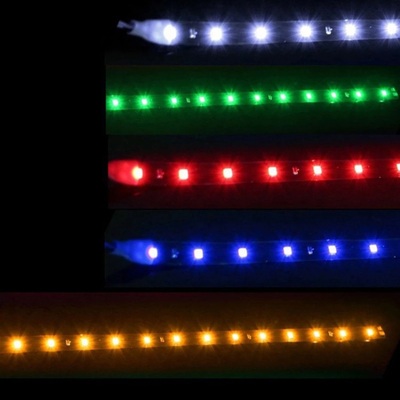 30cm車のヘッドライトLEDの管ストリップ3528パッチの緊急の警報灯