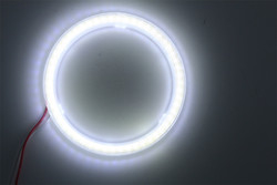 BMW -ヨーロッパのための穂軸によって導かれる天使の目70mmのヘッドライトの天使の目12-18V