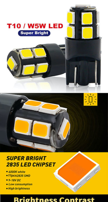 白色 12V 自動車用 LED 電球 車用 トラック用 SUV用