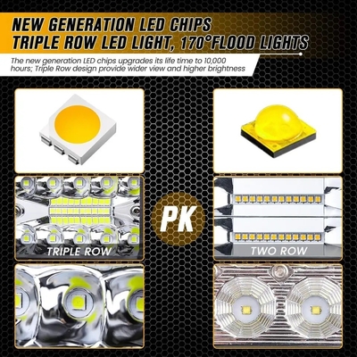 アルミ合金 LED ドライブライト 10-30V LED ライトバー 車両用