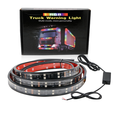 24V 5050 SMD 5A 2.4m 車内気象照明 リモコンストローブ付き