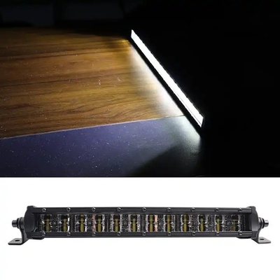 6D反射器 オフロード LEDライトバー 4x4 12V 24V 単列自動車 LEDライトバー