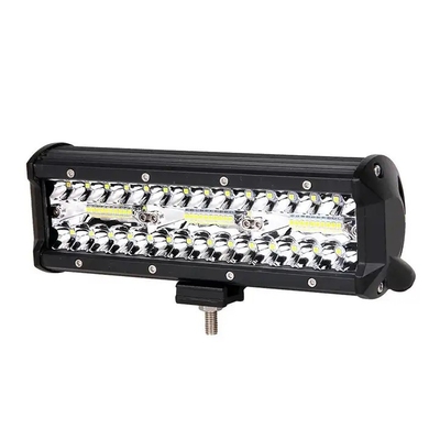 9 インチ 180W ダブル ライン LED ライト バー ホワイト / アンバー オフロード 車用