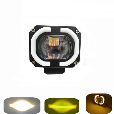 4x4 オフロード LED ワークランプ ヘッドライト 霧 運転ライト 12-80V 4 インチ 30W 双色