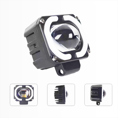 4x4 オフロード LED ワークランプ ヘッドライト 霧 運転ライト 12-80V 4 インチ 30W 双色