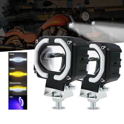 4x4 オフロード LED ワークランプ ヘッドライト 霧 運転ライト 12-80V 4 インチ 30W 双色