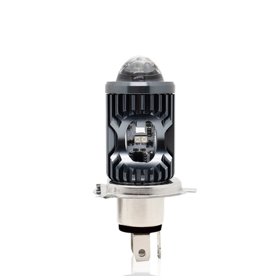 ミニ ドライブライト DRL バイク LED ヘッドライト ランプ H4 H6 BA20D P15D 自動車 魚眼 プロジェクター レンズ 双色