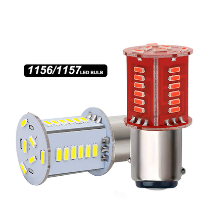 カスタマイズ可能な自動車LEDターン信号 3014 30SMD S25 1156 BA15S BAU15S BAY15Dテールランプ