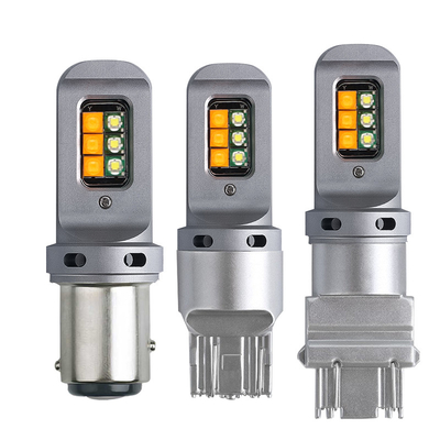 長持ちする5WLEDブレーキターンシグナルライト 1156ユニバーサル12smdLED電球 1156 P21WBA15S PY21W 3157 7443 Canbus