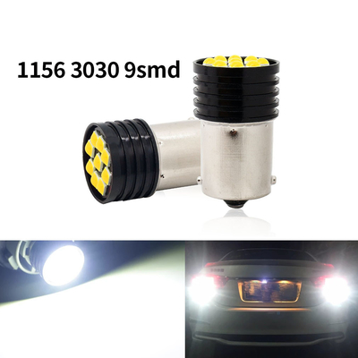 1157 BAY15D LED P21/5W 1156 BA15S P21W LEDランプ 9 SMD 3030 R5W R10W カー リバースライト ブレーキテールランプ