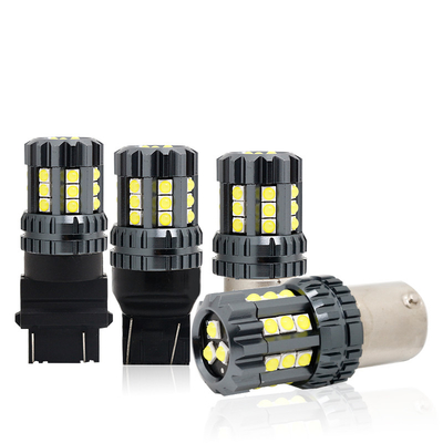 白色LEDカーターンシグナルライト オート 12V 24V 2835 45SMD 1156 1157 T25 3156 3157 T20 7440 7443 Canbus 電球 車用 LED