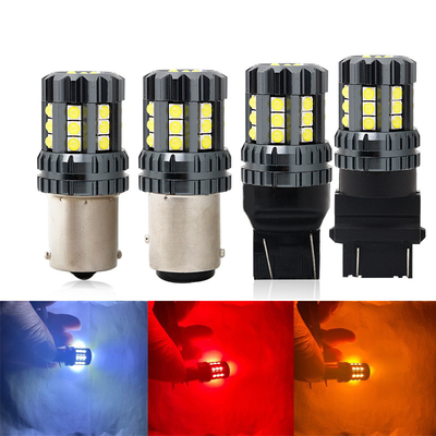 白色LEDカーターンシグナルライト オート 12V 24V 2835 45SMD 1156 1157 T25 3156 3157 T20 7440 7443 Canbus 電球 車用 LED