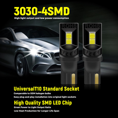 360度LED電球 T10 194 168 147 W5W 3030 車用LEDインテリア電球 エラーフリー 免許証券灯