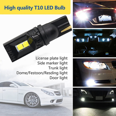360度LED電球 T10 194 168 147 W5W 3030 車用LEDインテリア電球 エラーフリー 免許証券灯