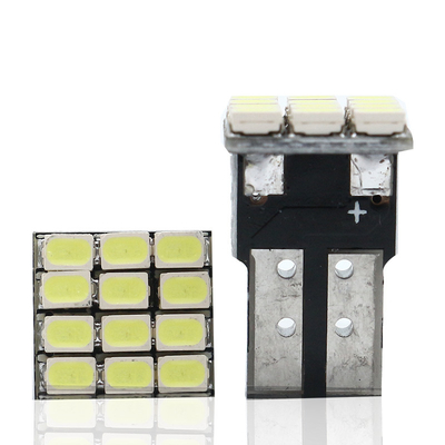 パワー 9W LED電球 防水 IP67 360度 自動車用ライト 12v T10 12SMD 1206 3020 読書灯 免許証