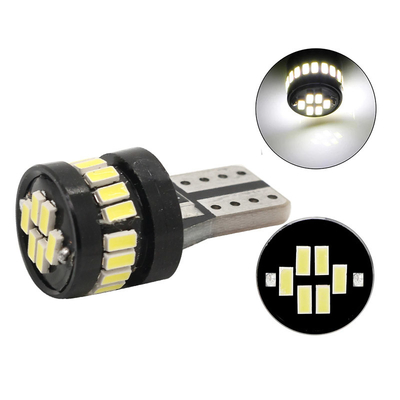 3014 LEDチップ 自動車用電球 白光 360度ビームアングル T10 3014 24smd 常流 明るいLED電球