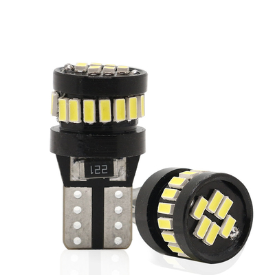 3014 LEDチップ 自動車用電球 白光 360度ビームアングル T10 3014 24smd 常流 明るいLED電球