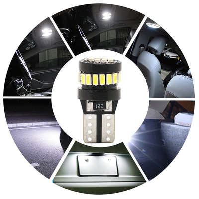 3014 LEDチップ 自動車用電球 白光 360度ビームアングル T10 3014 24smd 常流 明るいLED電球