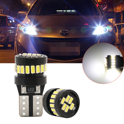 3014 LEDチップ 自動車用電球 白光 360度ビームアングル T10 3014 24smd 常流 明るいLED電球