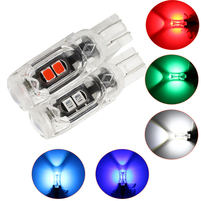 360度LED灯泡 自動車免許証券T10 2835 3030 5smd LEDハイライト 5W5 非極性小幅ランプ