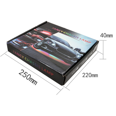 自動車用LEDインテリアライト 多色リモコン 柔軟ABS12V 車用LEDストライプライト