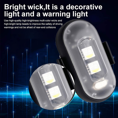 RGB カラー LED カー インテリア 大気照明 マイクロUSB IP67 無線リモコン