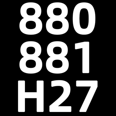 O3 12V 55W 12000の内腔自動車LEDのヘッドライトH1 H3 H4 H7 H11 9005 9006 D2Hによって導かれるヘッドライトの球根